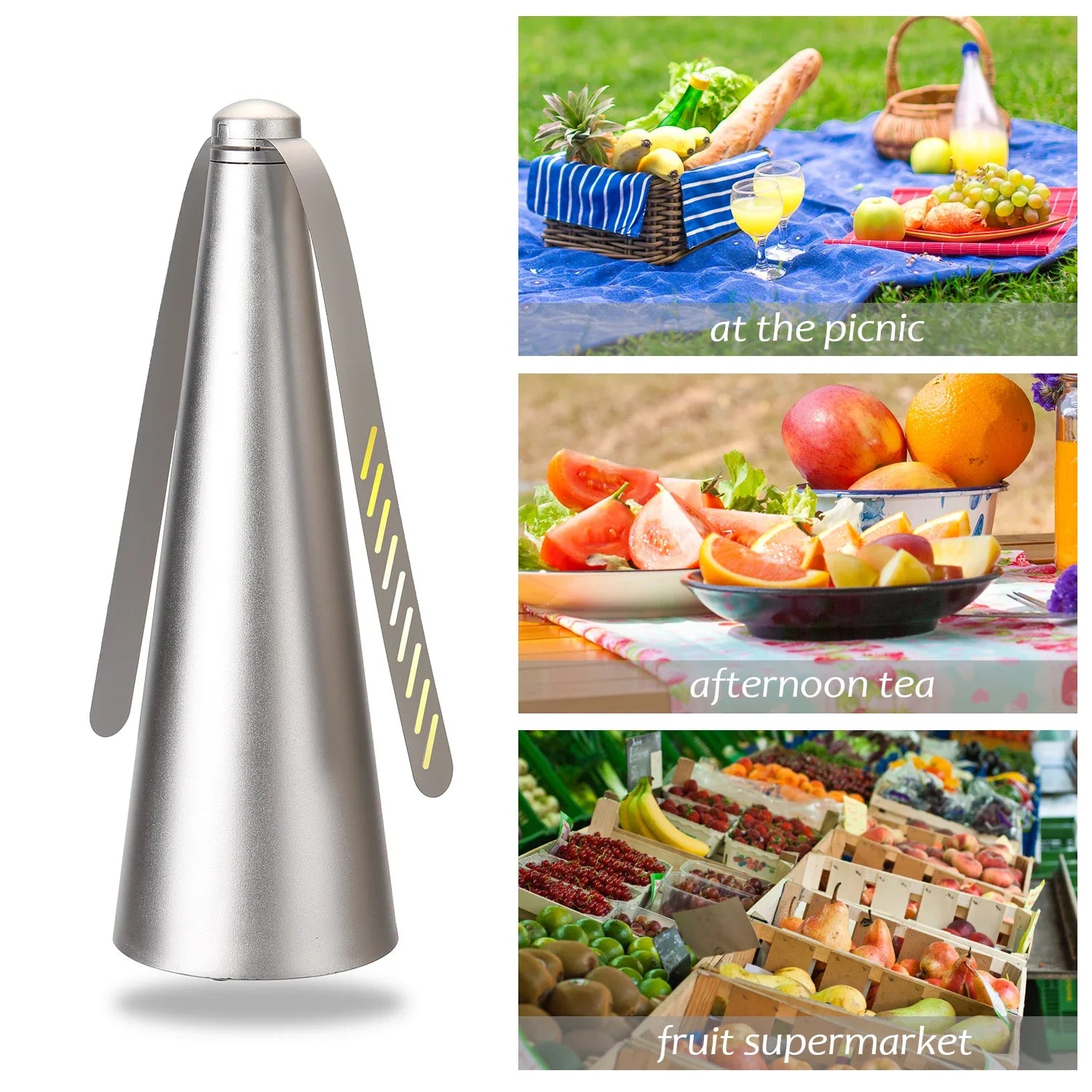 Automatic Pest Control Fan Portable Automatic Fly Catcher Chemical-free Keep Flies Away Battery Powered For Outdoor & Indoor